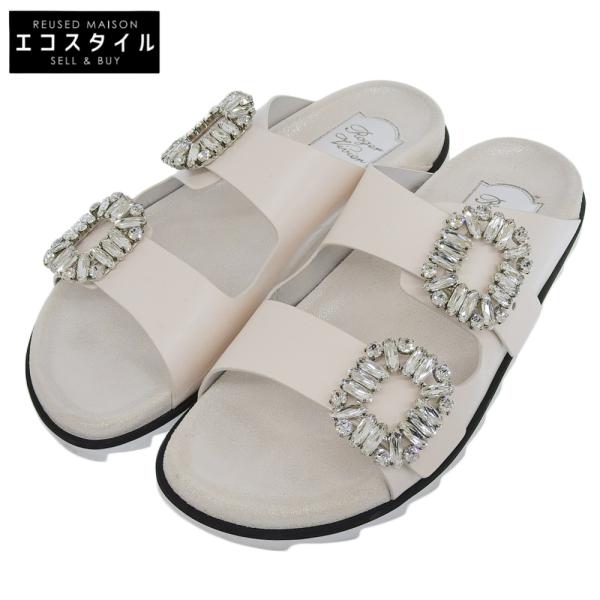 Roger Vivier ロジェヴィヴィエ SLIDY VIV STRASS BUCKLE スライ Roger Vivier ロジェヴィヴィエ SLIDY VIV STRASS BUCKLE スライ