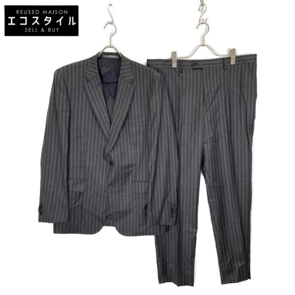 Paul Smith（ポール・スミス） PF-MX-73767 グレー ストライプ 裏地花