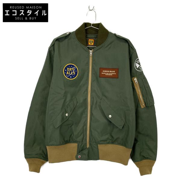 Human Made ボンバージャケット 緑/黄 wine-king_7765400000072263