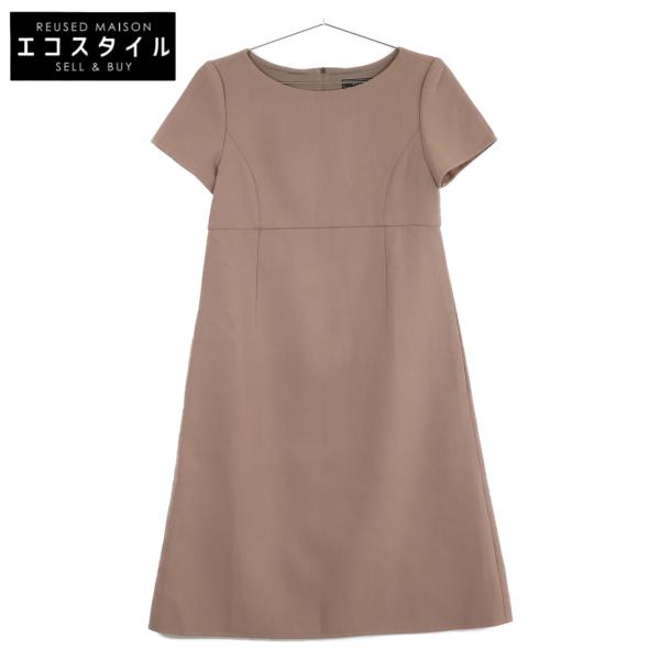 FOXEY（フォクシー） 41454 ブラウン ウール Savarin ショートスリーブ