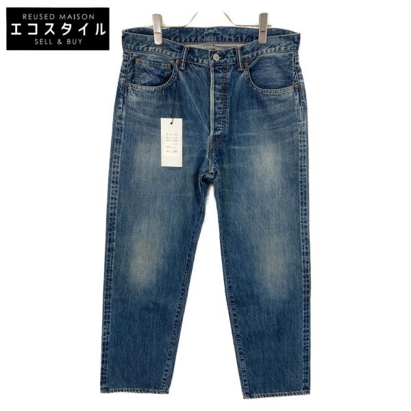 A.PRESSE アプレッセ AP-4004 ライトブルー Washed Denim Pants E