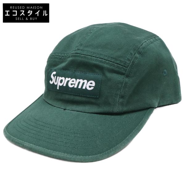 Supreme（シュプリーム） 美品 FW23 Washed Chino Twill Camp Cap