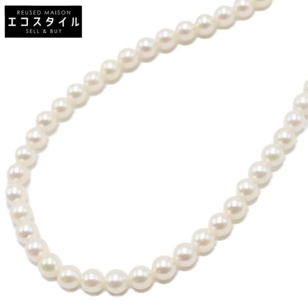 現行美品ミキモトベビーパールネックレスMIKIMOTO4-4.5ミリ MIKIMOTO（ミキモト） 4.5-5.0mm ベビーパール ネックレス シルバー