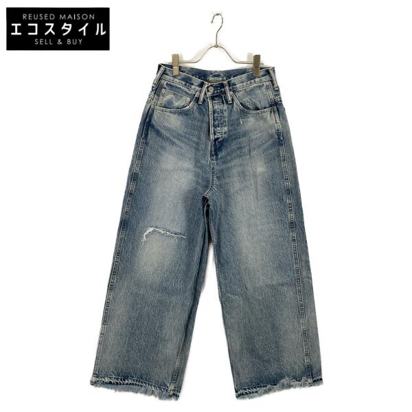 美品/ GOOD GRIEF グッドグリーフ MXGG05L 裾カットオフ ボタンフライ  