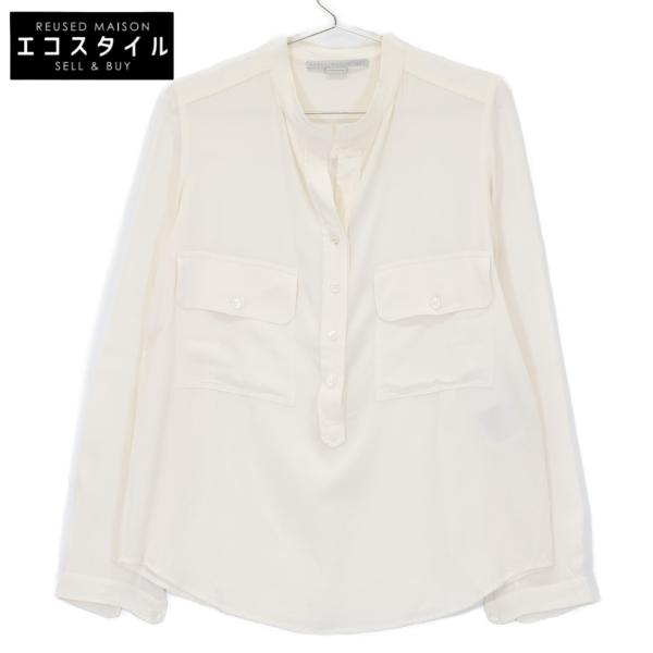 STELLA McCARTNEY ステラマッカートニー ホワイト プルオーバーシルク