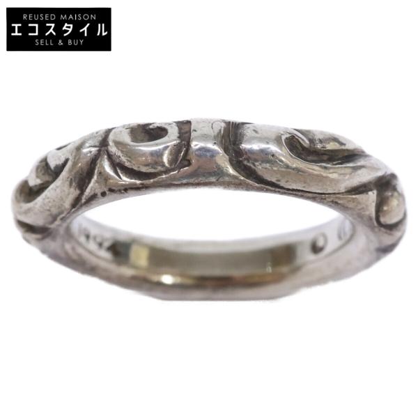クロムハーツ　1994 リング　925 Chrome Hearts クロムハーツ 925 1994 スクロールバンド リング・指輪