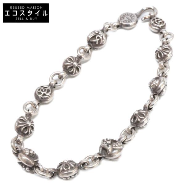 美品譲渡 クロムハーツ CH クロスボールブレスレット 925シルバー 楽天市場】【CHROME HEARTS クロムハーツ】Creoss Ball Bracelet #1