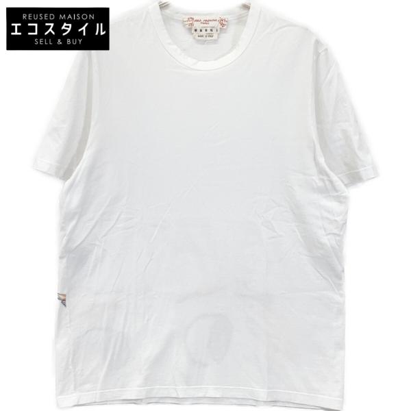 MARNI マルニ 【×MARIA MAGDALENA SUAREZ】M05GC0139 18SS ホワイト プリントTシャツ 48 MARNI（マルニ） 【×MARIA MAGDALENA SUAREZ】M05GC0139 18SS ホワイト