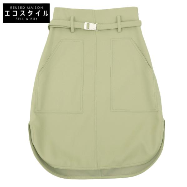 美品 STELLA MCCARTNEY ステラマッカートニー ベルト付き スカート