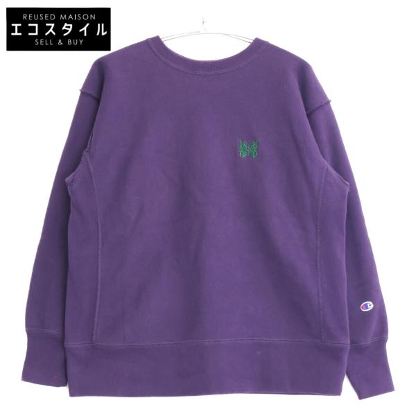 Champion チャンピオン ×NEEDLES×BEAMS BOY CWSS015 パピヨン刺繍