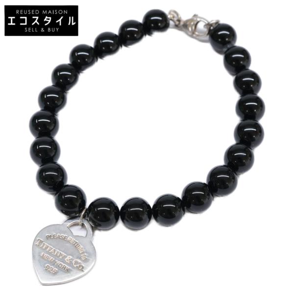 TIFFANY&Co.（ティファニー） AG925 リターントゥ ハートタグ オニキス