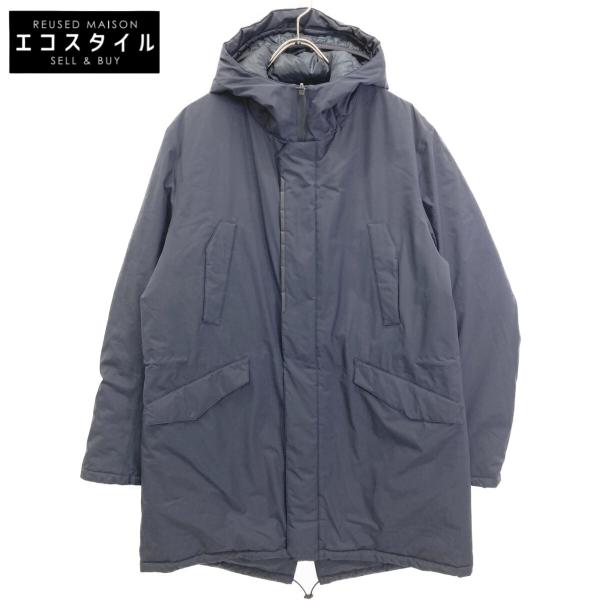 HERNO ヘルノ PI100UL-11121 ネイビー LAMINAR SARTORIAL ENGINEERING GORE-TEX フーデッドダウンコート 50 HERNO（ヘルノ） PI100UL-11121 ネイビー LAMINAR SARTORIAL