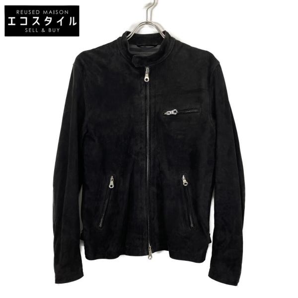 CINQUANTA チンクアンタ H-502/1 ブラック ゴートスキンスエード