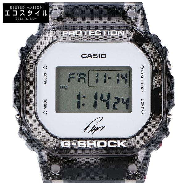 新品同様/石川遼モデル G-SHOCK ジーショック DW-5600RI22-1JR DIGITAL