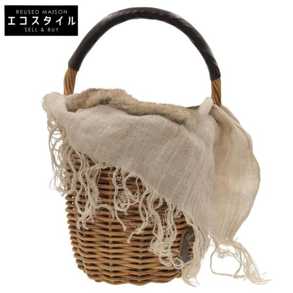 eb.a.gos エバゴス モチアルク ヤマコトバ ミニバーキン かごバッグ