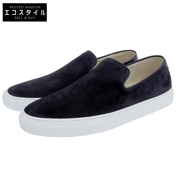 CQP シーキューピー シューズ 43 ブラック メンズ 新品同様 CQP シーキューピー JETTY ジェッティー スエード スリッポン