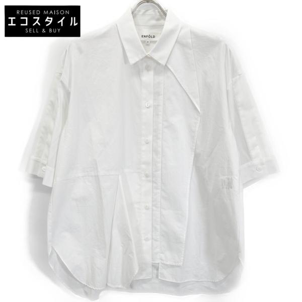 ENFOLD（エンフォルド） 25SS 300IS430-3131 ホワイト コットン