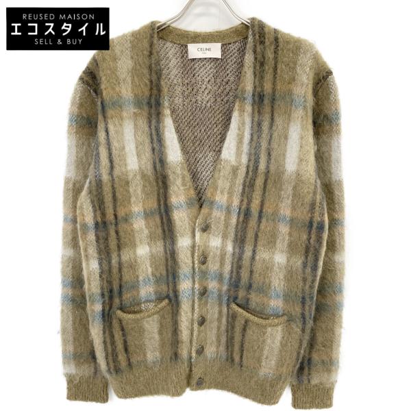 CELINE（セリーヌ） 20AW 2A32J204L カーキ ブラッシュドモヘア