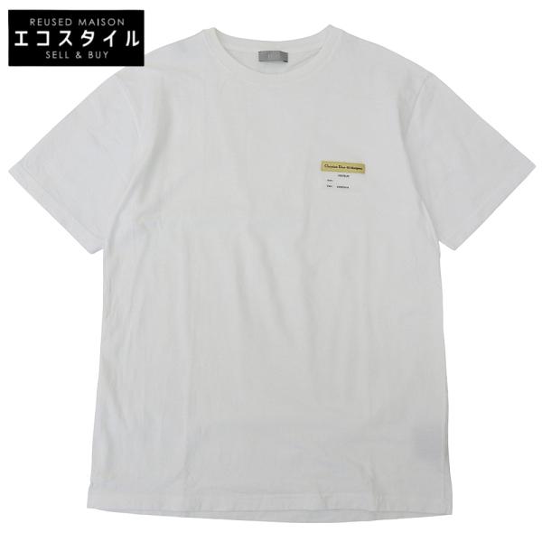 CHRISTIAN DIOR ディオール コットン ビジターパッチ クルーネック S/S