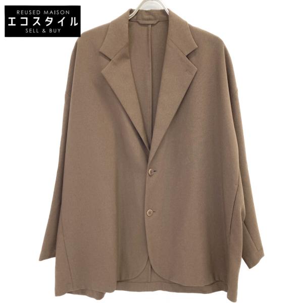 ラッドミュージシャン 2123-306 23SS ﾌﾞﾗｳﾝ P/T BIG 2B JACKET ﾃｰﾗｰﾄﾞｼﾞｬｹｯﾄ 42 LAD MUSICIAN（ラッドミュージシャン） 2123-306 23SS ブラウン P/T