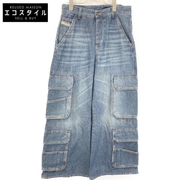 DIESEL（ディーゼル） A13317 D-SIRE-CARGO-D ブルー ボタンフライ