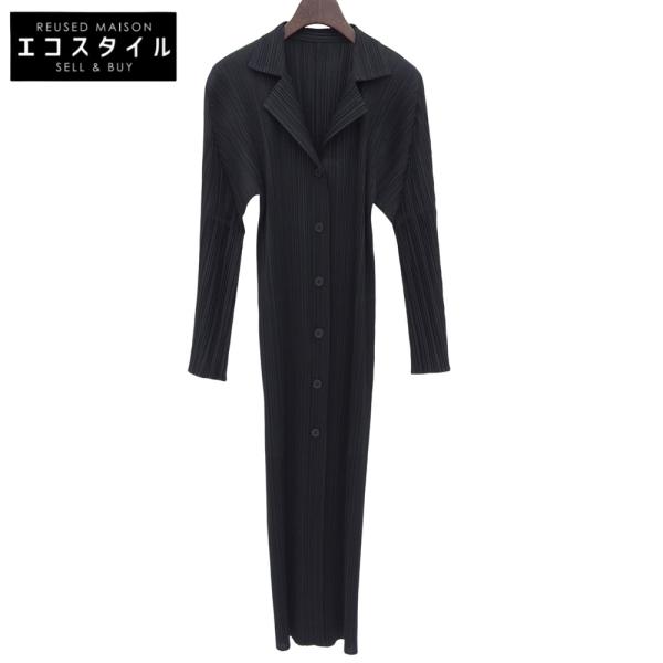 美品 PLEATS PLEASE プリーツプリーズ ロングカーディガン トップス