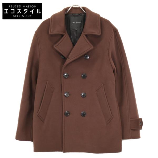 1piu1uguale3 ウノピゥウノウグァーレトレ コート V ブラウン メンズ 1piu1uguale3 ウノピゥウノウグァーレトレ MRC149 ブラウン P COAT P