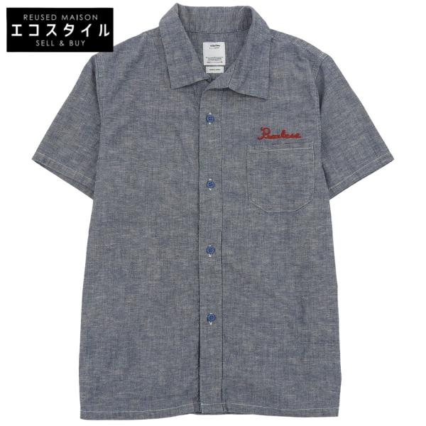 美品 VISVIM ビズビム コットン 刺繍デザイン Fairway ショート
