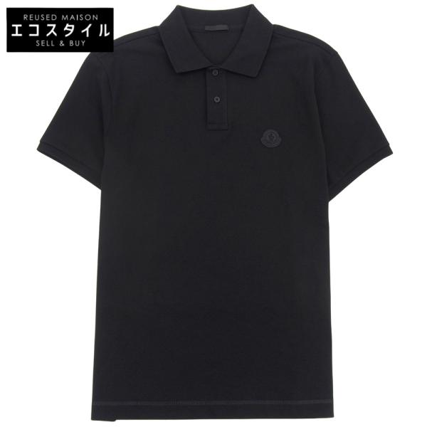 MONCLER（モンクレール） 美品 SS POLO コットン ラバーロゴ半袖