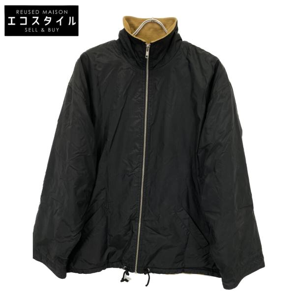 Yves Saint-Laurent イヴサンローラン ブラック×ブラウン 裏地ボア