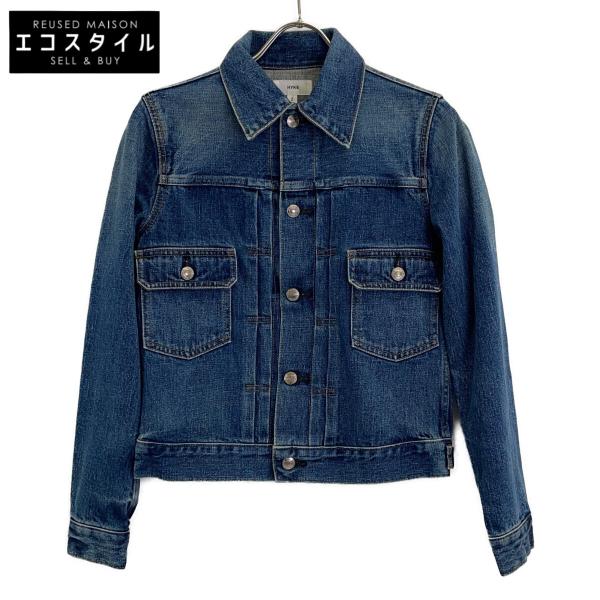 新品同様/ HYKE ハイク 17102-6902 TYPE2 DENIM JACKET デニム