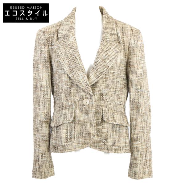 CHANEL（シャネル） 国内正規 03P P20675V12131 シェルボタン ツイード