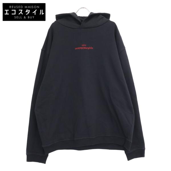 Maison Margiela メゾンマルジェラ  【国内正規】S50GU0167 S25503 反転ロゴ プルオーバー パーカー/ 52 国内正規/ Maison Margiela メゾンマルジェラ S50GU0167 S25503 反転