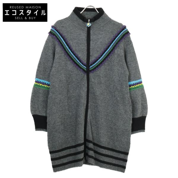 OLLEBOREBLA アルベロベロ 321275 グレー×マルチカラー フルジップ