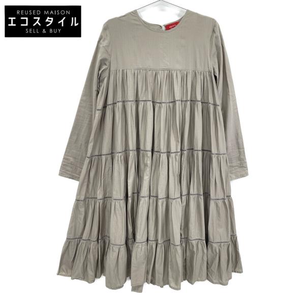 MERLETTE マーレット 【×Ron Herman】ベージュ コットン ティアード