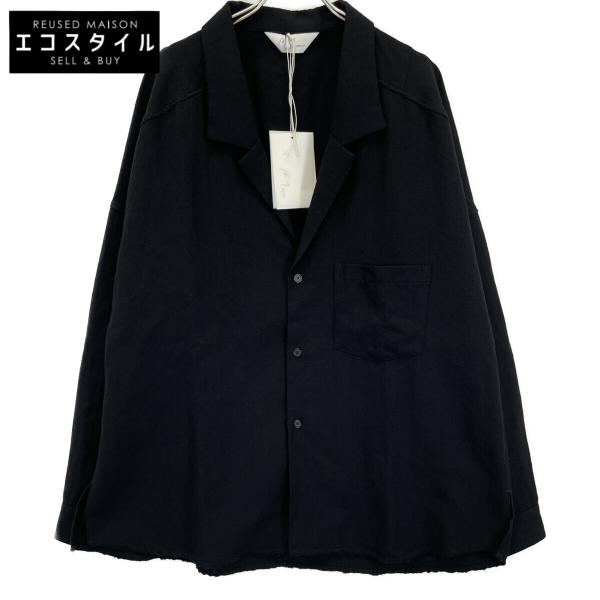 ANCELLM アンセルム 25AW ANC-SH73-A ブラック WASH WOOL TAILORED