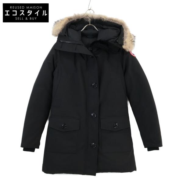 定番✨カナダグース 2600JL ブロンテ ダウンコート 黒 S レディース CANADA GOOSE（カナダグース） 国内正規 2603JL BRONTE PARKA ブロンテ
