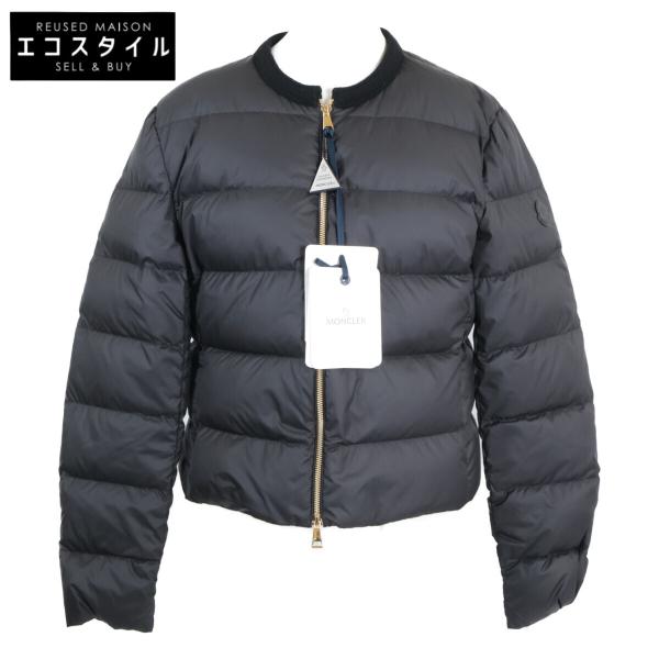 MONCLER（モンクレール） 新品同様 25年製 MAUVEZIN レザーロゴパッチ