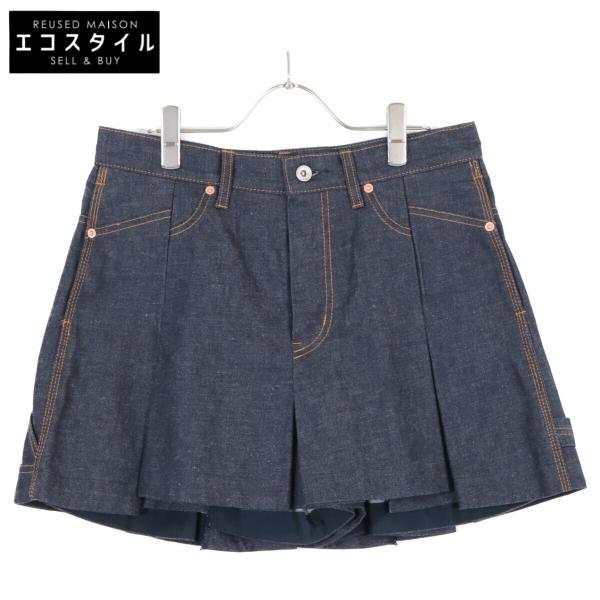 sacai（サカイ） 25-07720 25年 インディゴ Denim Mix Shorts