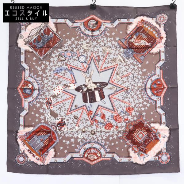 美品 HERMES エルメス LA MAGIE マジック ウサギ トランププリント