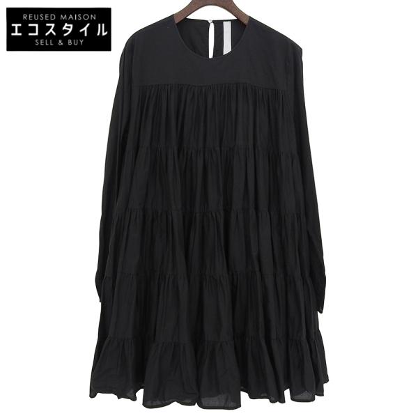 Merlette マーレット コットン SOLIMAN MIDI ティアード ワンピース