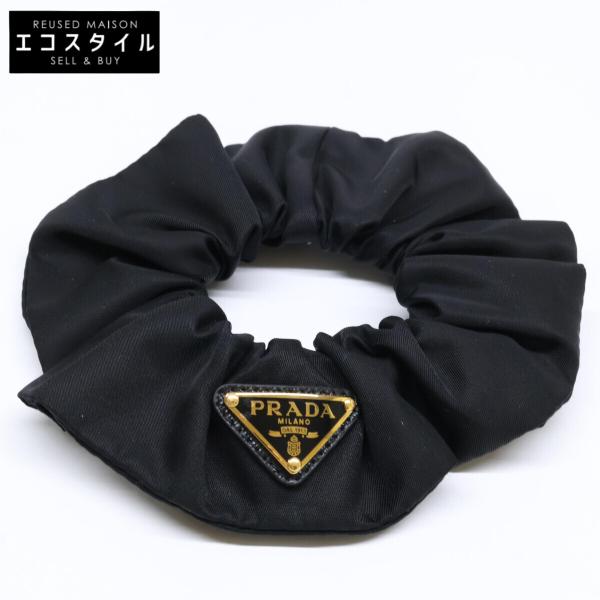 PRADA ブラック プラダ ヘアアクセサリー　かんざし　トライアングル PRADA ブラック プラダ ヘアアクセサリー かんざし トライアングル