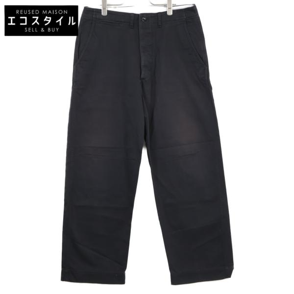 CIOTA シオタ PTLM-102M ブラック スビンコットンウエポンチノパンツ 6