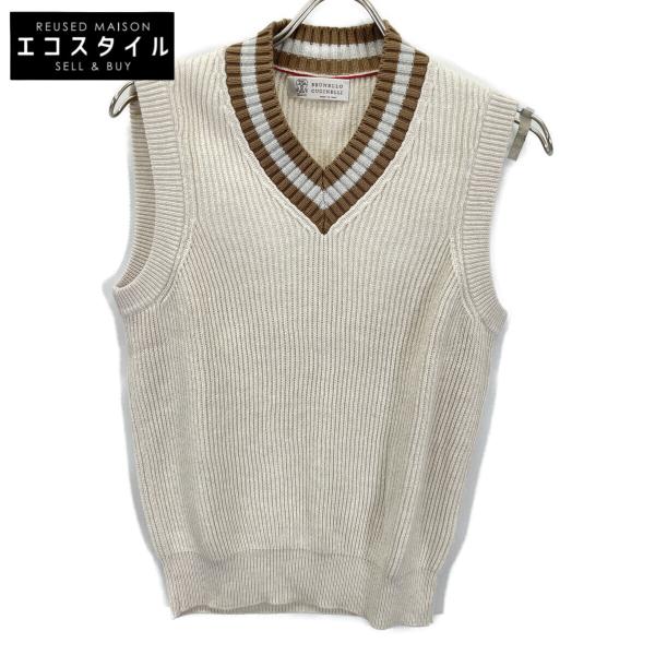 BRUNELLO CUCINELLI フード付きニットベスト BRUNELLO CUCINELLI フード付きニットベスト BRUNELLO CUCINELLI