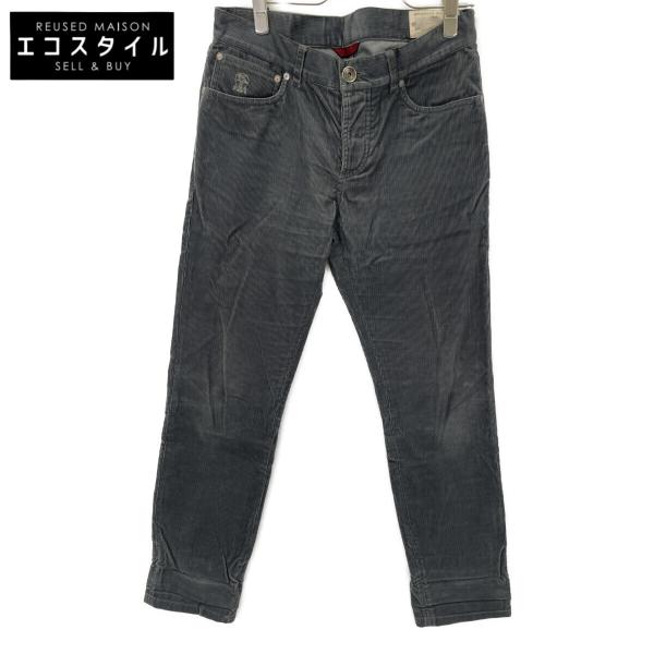 BRUNELLO CUCINELLI ブルネロクチネリ グレー コットン×カシミヤ