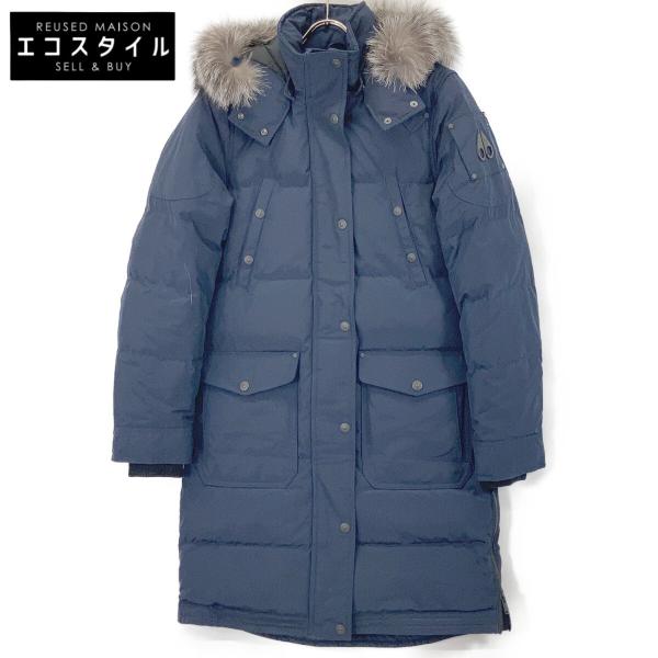 新品同様/ MOOSE KNUCKLES ムースナックルズ PMK8611LMP ファーフード