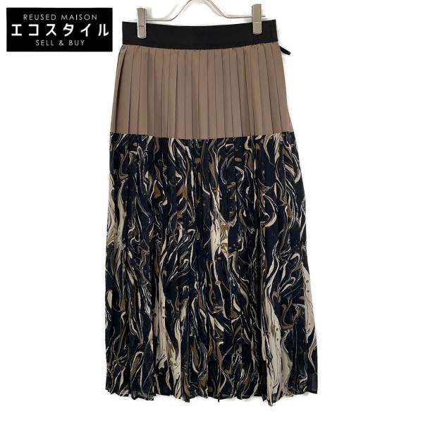 ADORE（アドーア） 531-1220013 ブラック×ブラウン マーブルプリント