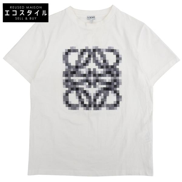 LOEWE（ロエベ） ピクセル アナグラム Tシャツ トップス レディース