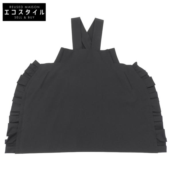 美品 COMME des GARCONS コムデギャルソン サイドフリルデザイン