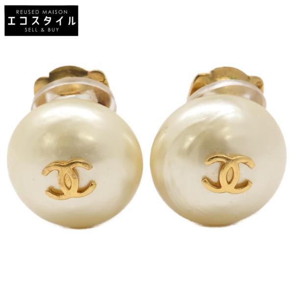 CHANEL（シャネル） 97P GP ココマーク イミテーションパール